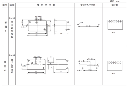 JSL-23外形結(jié)構(gòu)及開(kāi)孔尺寸圖